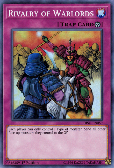 Rivalry of Warlords [HISU-EN059] Super Rare | Odin's Place