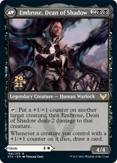Shaile, Dean of Radiance // Embrose, Dean of Shadow [Strixhaven: School of Mages Prerelease Promos] | Odin's Place
