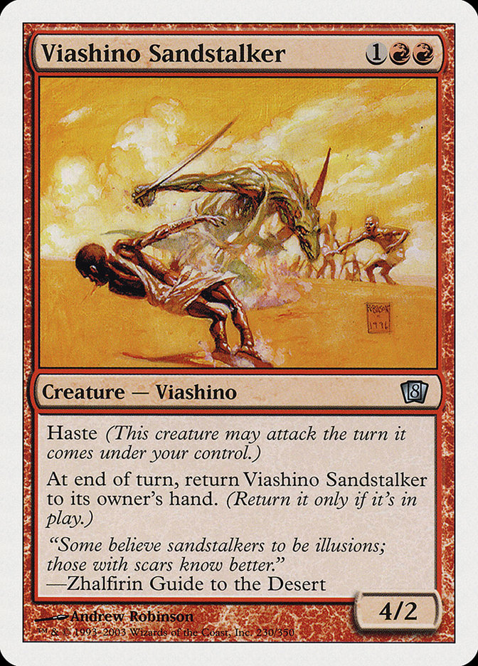 Viashino Sandstalker (230) [Eighth Edition] | Odin's Place