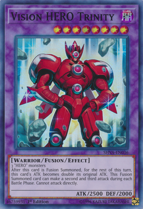 Vision HERO Trinity [SHVA-EN036] Super Rare | Odin's Place