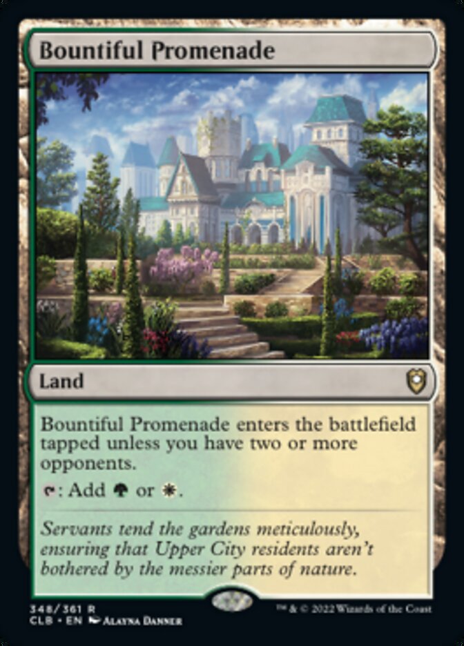 Bountiful Promenade [Commander Legends: Battle for Baldur's Gate] | Odin's Place
