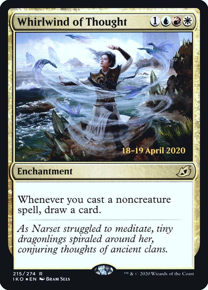 Whirlwind of Thought [Ikoria: Lair of Behemoths Prerelease Promos] | Odin's Place