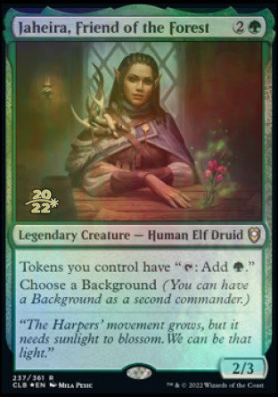 Jaheira, Friend of the Forest [Commander Legends: Battle for Baldur's Gate Prerelease Promos] | Odin's Place
