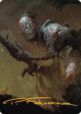 Mold Folk Art Card (Gold-Stamped Signature) [Commander Legends: Battle for Baldur's Gate Art Series] | Odin's Place