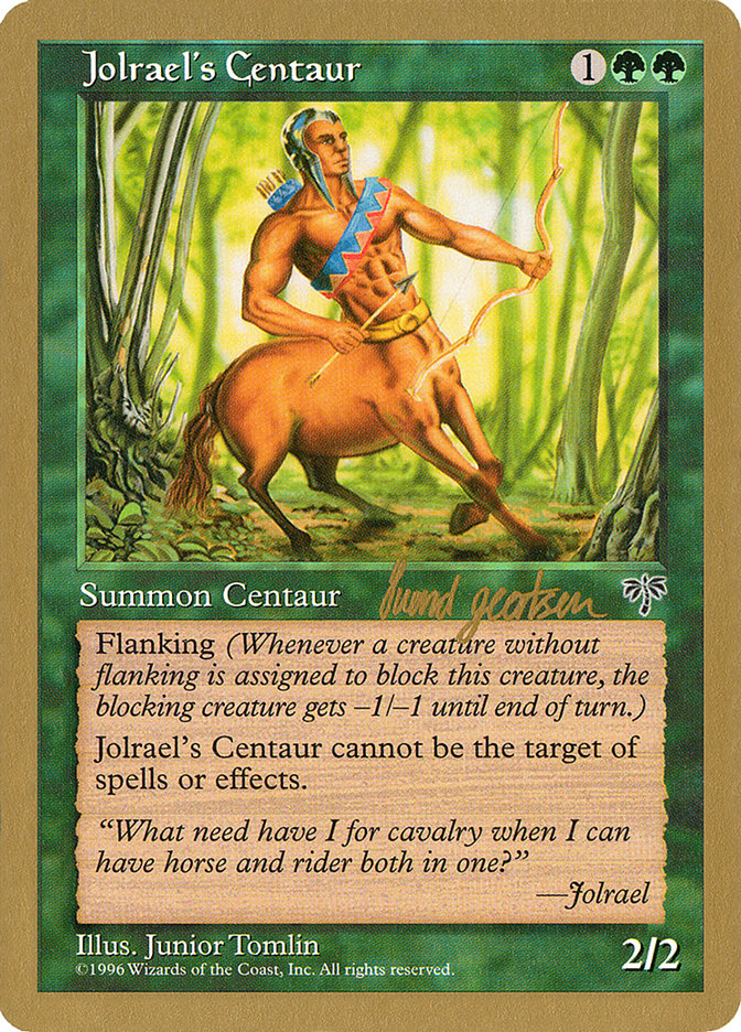 Jolrael's Centaur (Svend Geertsen) [World Championship Decks 1997] | Odin's Place