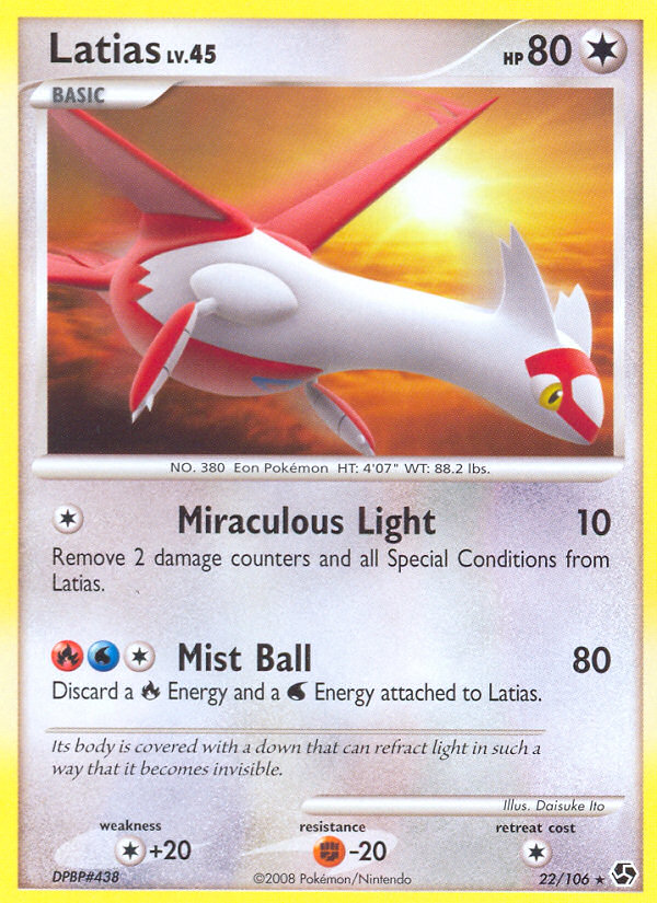 Latias (22/106) [Diamond & Pearl: Great Encounters] | Odin's Place