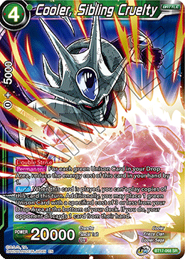 Cooler, Sibling Cruelty (BT17-068) [Ultimate Squad] | Odin's Place