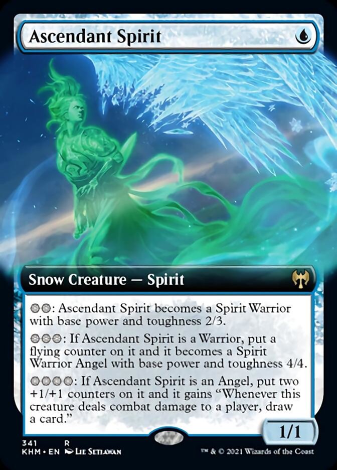 Ascendant Spirit (Extended Art) [Kaldheim] | Odin's Place