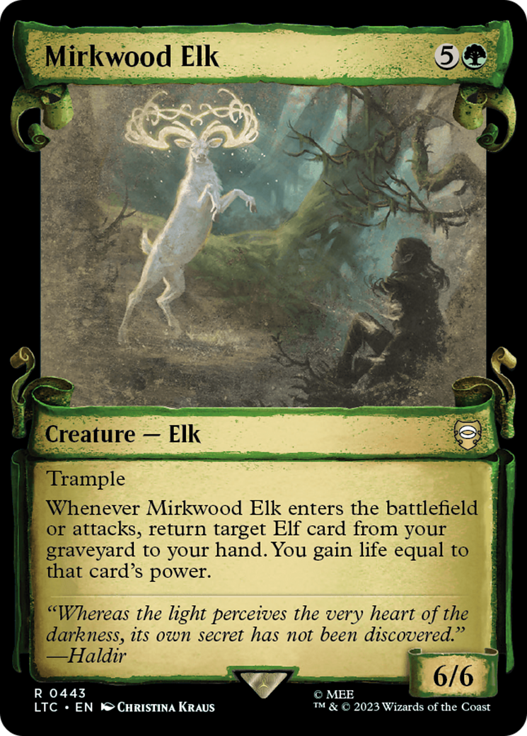 Mirkwood Elk [The Lord of the Rings: Tales of Middle-Earth Commander Showcase Scrolls] | Odin's Place
