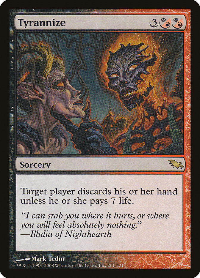 Tyrannize (201) [Shadowmoor] | Odin's Place
