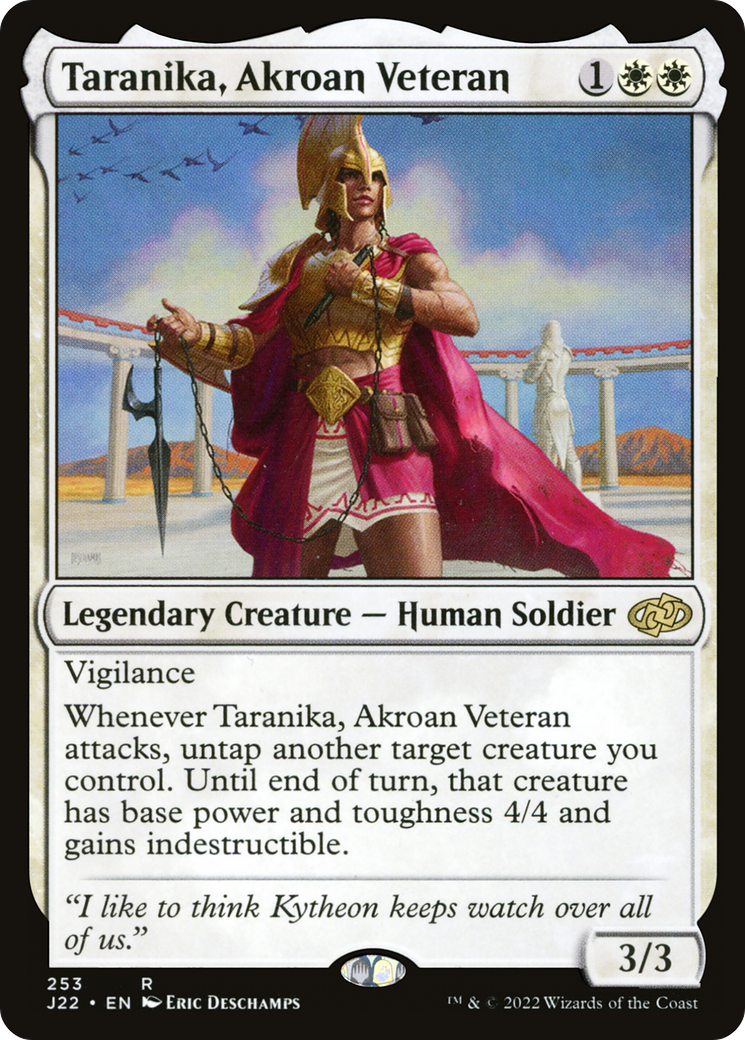 Taranika, Akroan Veteran [Jumpstart 2022] | Odin's Place