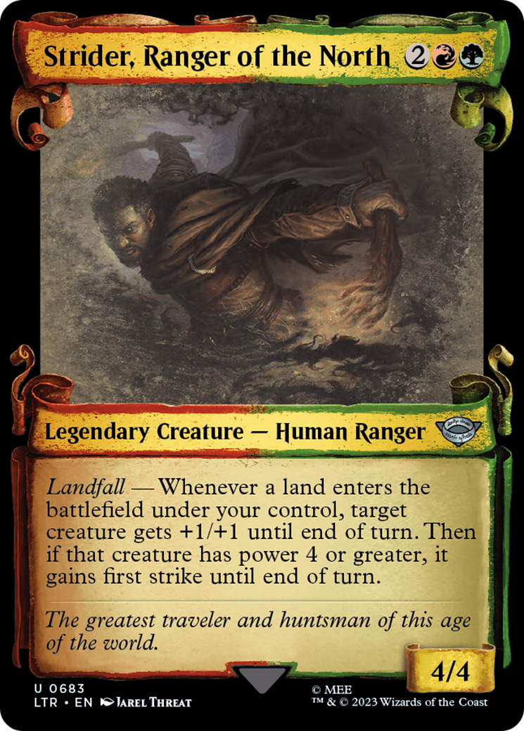 Strider, Ranger of the North [The Lord of the Rings: Tales of Middle-Earth Showcase Scrolls] | Odin's Place