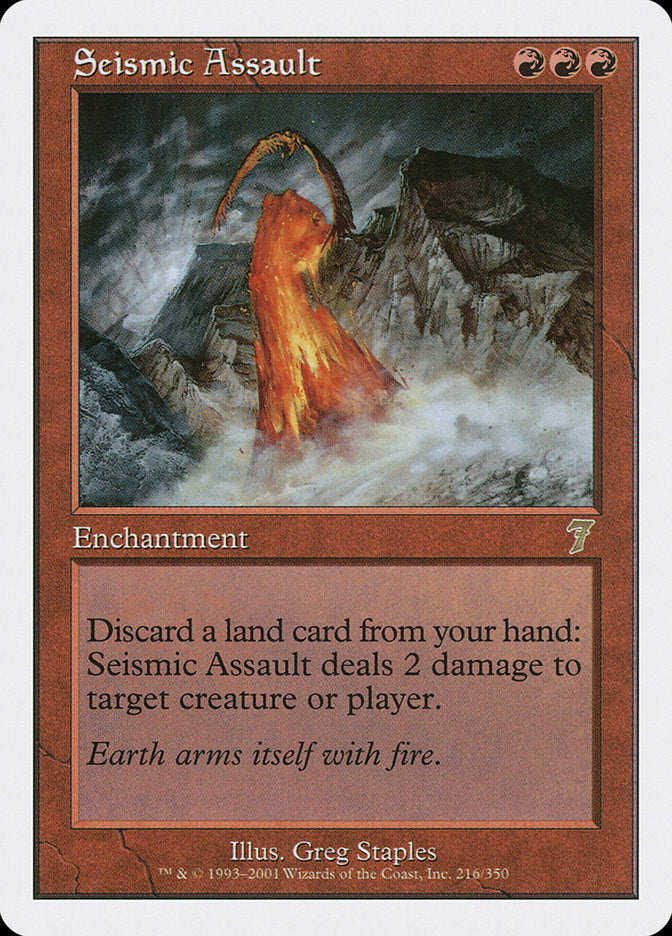 Seismic Assault (216) [Seventh Edition] | Odin's Place