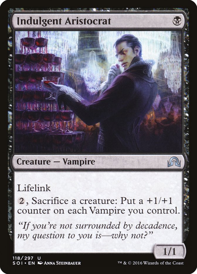 Indulgent Aristocrat (118) [Shadows over Innistrad] | Odin's Place