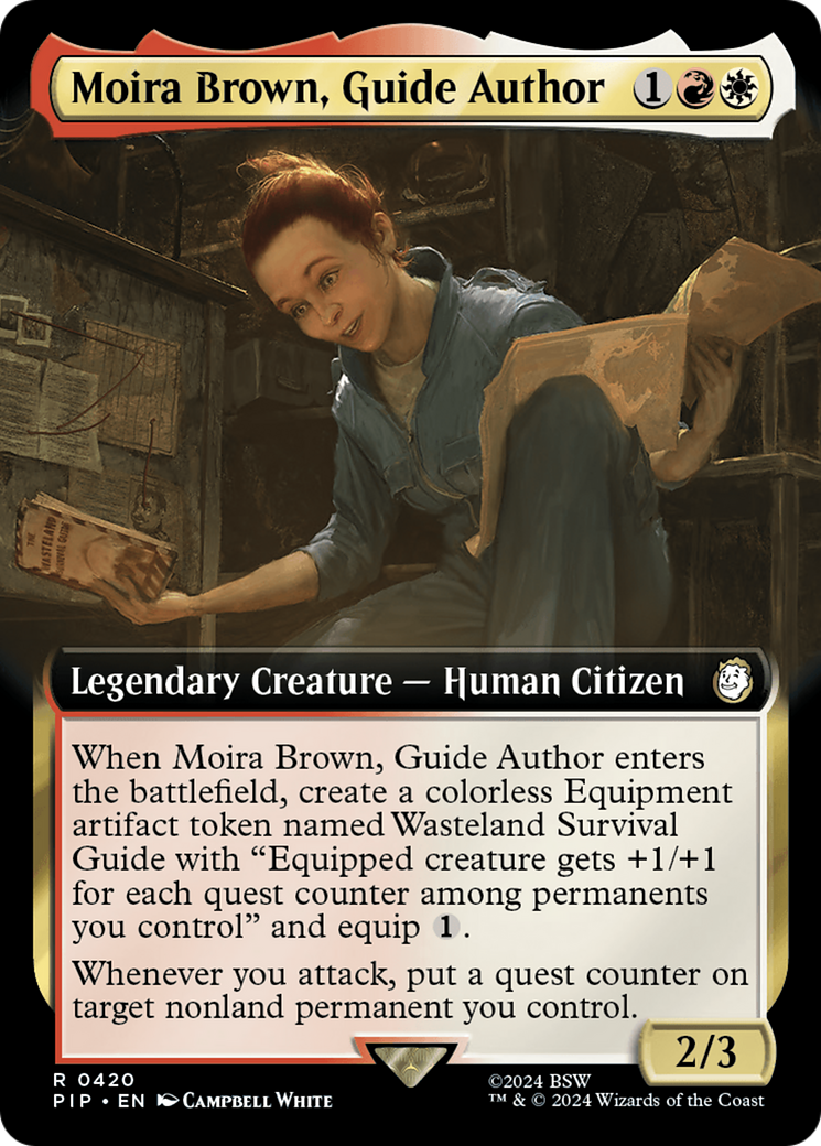 Moira Brown, Guide Author (Extended Art) [Fallout] | Odin's Place