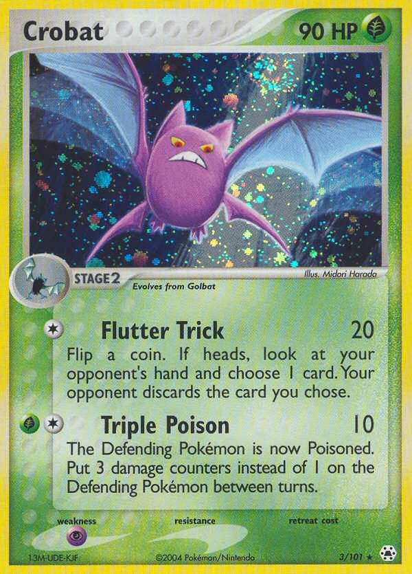 Crobat (3/101) [EX: Hidden Legends] | Odin's Place