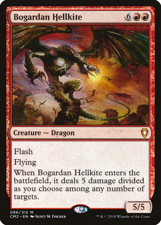 Bogardan Hellkite (86) [Commander Anthology Volume II] | Odin's Place
