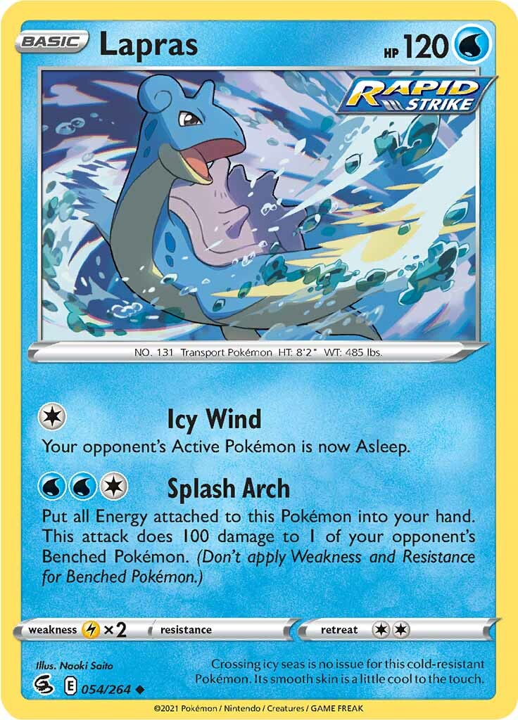 Lapras (054/264) [Sword & Shield: Fusion Strike] | Odin's Place