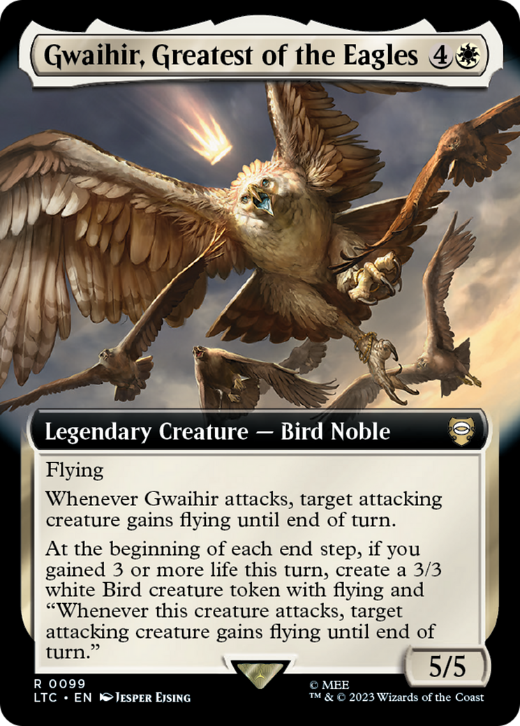 Gwaihir, Greatest of the Eagles (Extended Art) [The Lord of the Rings: Tales of Middle-Earth Commander] | Odin's Place