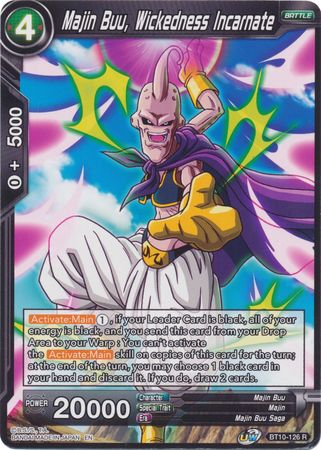 Majin Buu, Wickedness Incarnate (BT10-126) [Rise of the Unison Warrior 2nd Edition] | Odin's Place