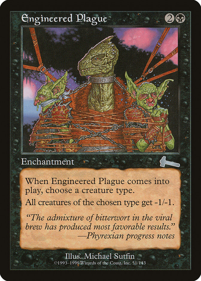 Engineered Plague (51) [Urza's Legacy] | Odin's Place