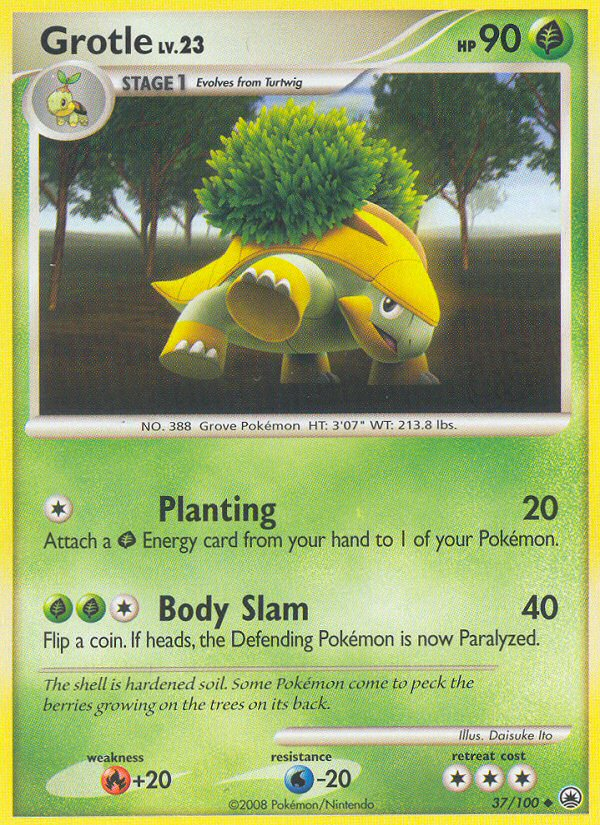 Grotle (37/100) [Diamond & Pearl: Majestic Dawn] | Odin's Place
