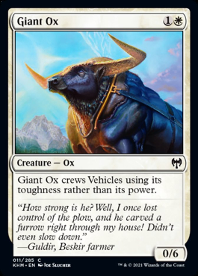 Giant Ox [Kaldheim] | Odin's Place