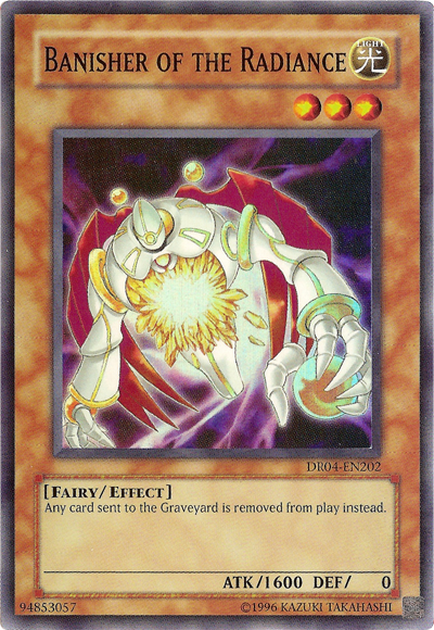 Banisher of the Radiance [DR04-EN202] Super Rare | Odin's Place