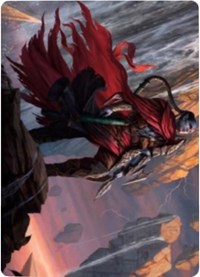 Anowon, the Ruin Thief Art Card [Zendikar Rising Art Series] | Odin's Place