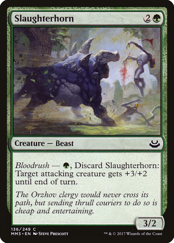 Slaughterhorn (136) [Modern Masters 2017] | Odin's Place