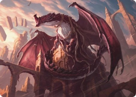 Velomachus Lorehold Art Card [Strixhaven: School of Mages Art Series] | Odin's Place
