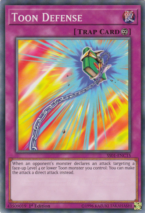Toon Defense [SS01-ENC15] Common | Odin's Place