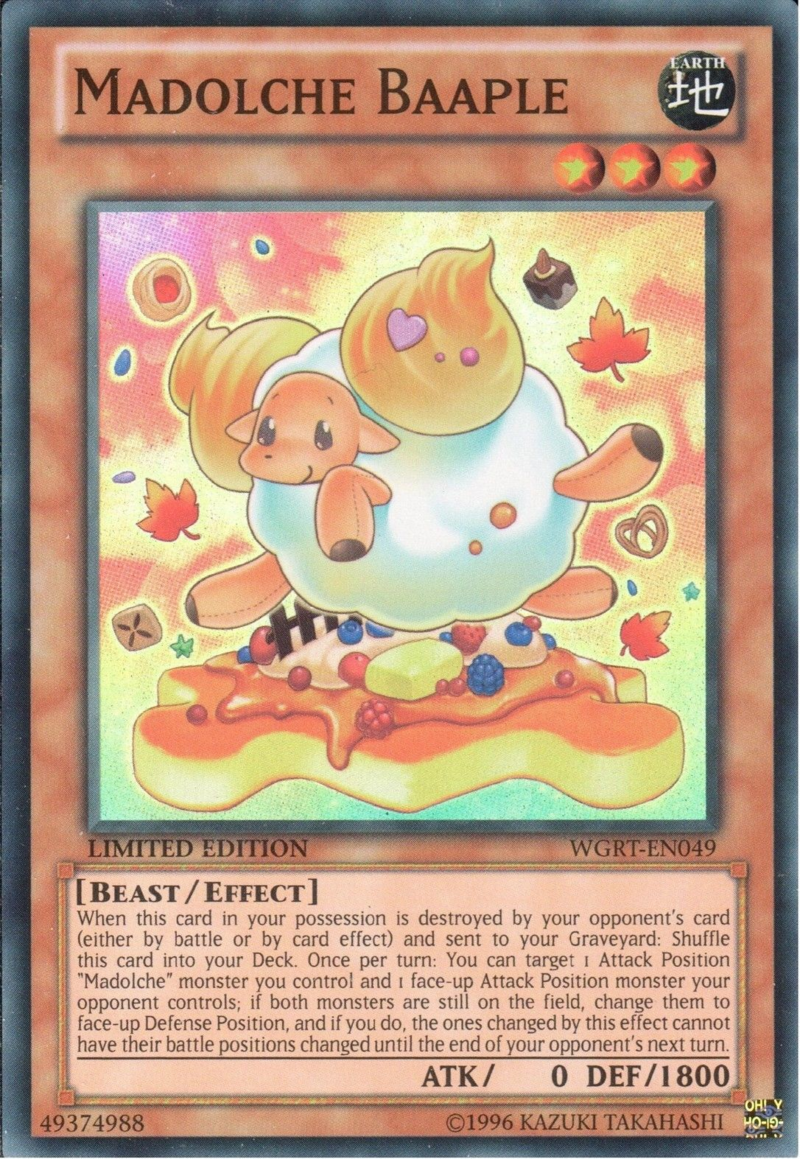 Madolche Baaple [WGRT-EN049] Super Rare | Odin's Place