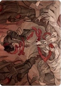 Thwart the Grave Art Card [Zendikar Rising Art Series] | Odin's Place