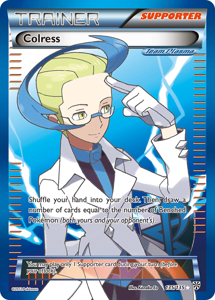 Colress (135/135) [Black & White: Plasma Storm] | Odin's Place