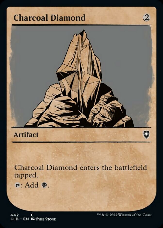 Charcoal Diamond (Showcase) [Commander Legends: Battle for Baldur's Gate] | Odin's Place