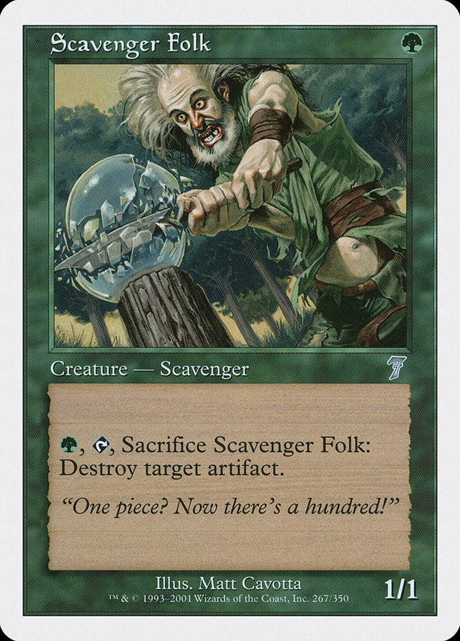 Scavenger Folk (267) [Seventh Edition] | Odin's Place