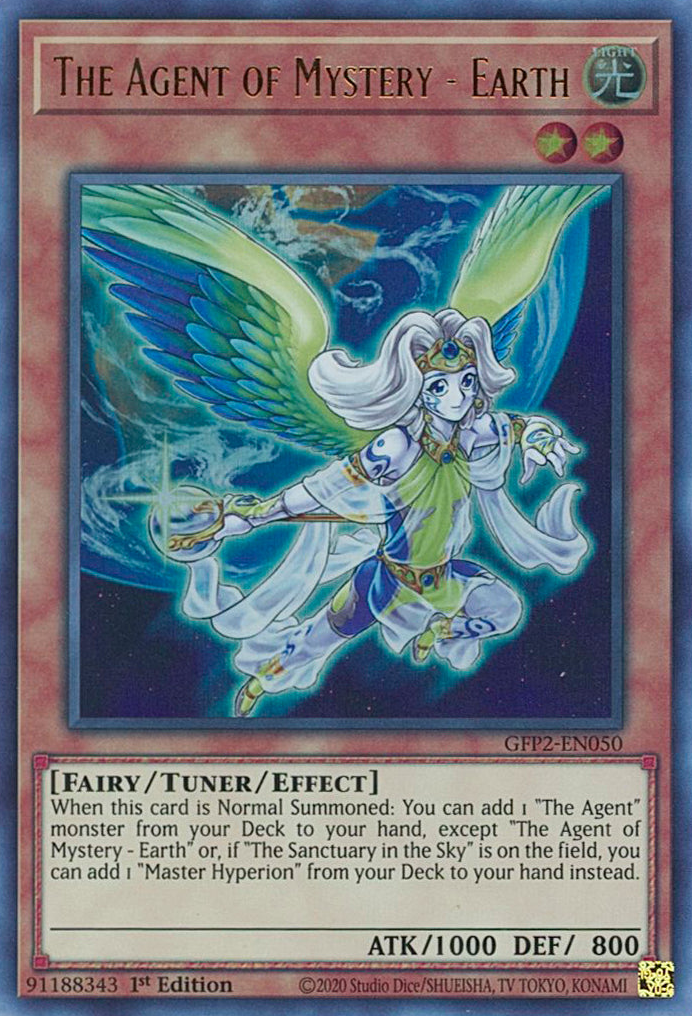 The Agent of Mystery - Earth [GFP2-EN050] Ultra Rare | Odin's Place