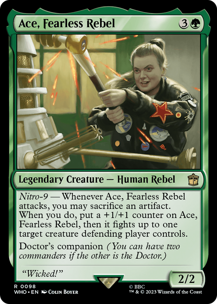 Ace, Fearless Rebel [Doctor Who] | Odin's Place