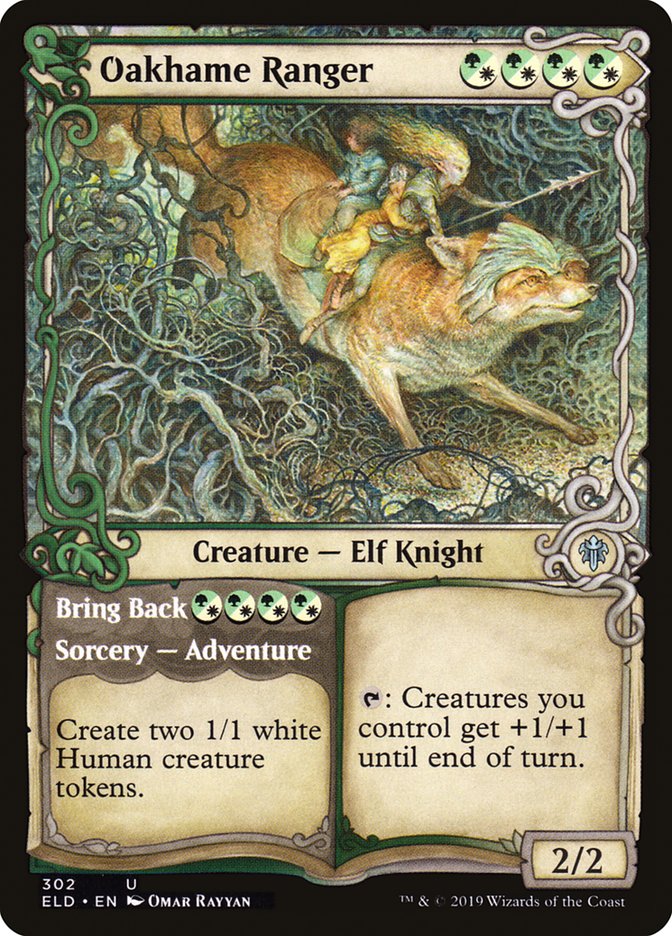 Oakhame Ranger // Bring Back (Showcase) [Throne of Eldraine] | Odin's Place