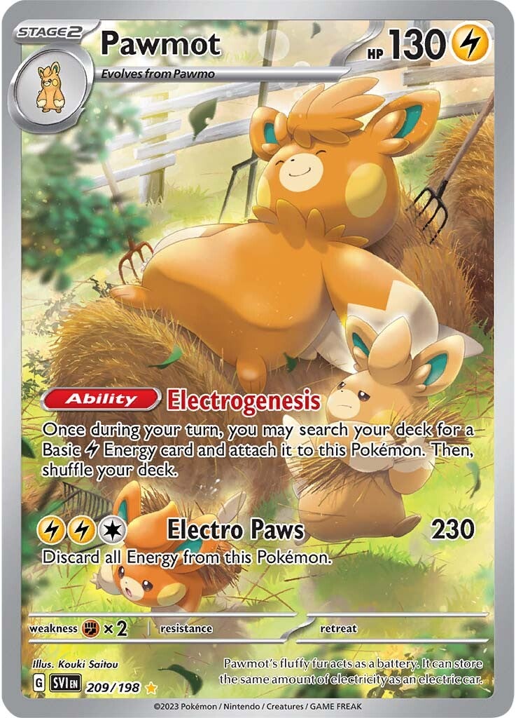 Pawmot (209/198) [Scarlet & Violet: Base Set] | Odin's Place