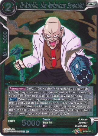 Dr.Kochin, the Nefarious Scientist (BT8-057_PR) [Malicious Machinations Prerelease Promos] | Odin's Place