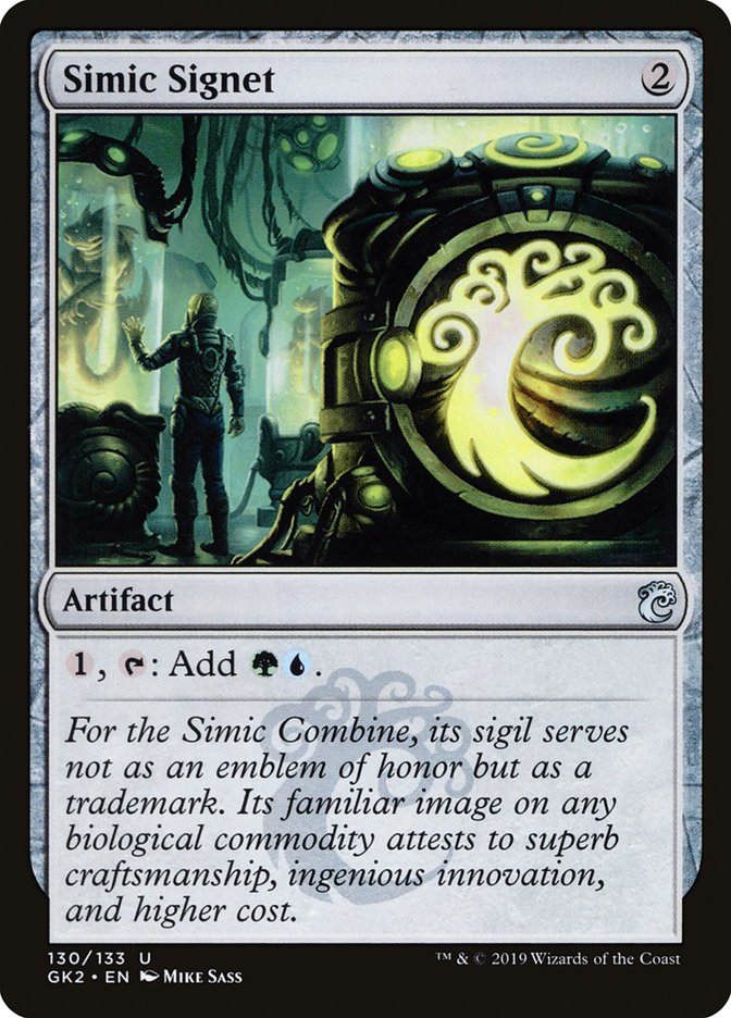 Simic Signet (130) [Ravnica Allegiance Guild Kit] | Odin's Place