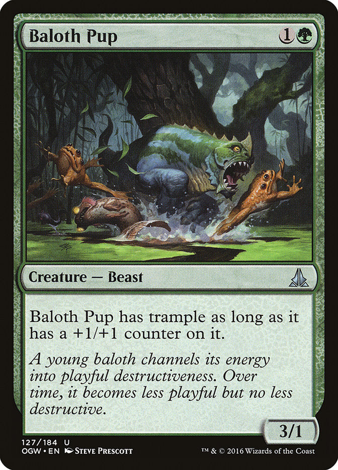Baloth Pup (127) [Oath of the Gatewatch] | Odin's Place