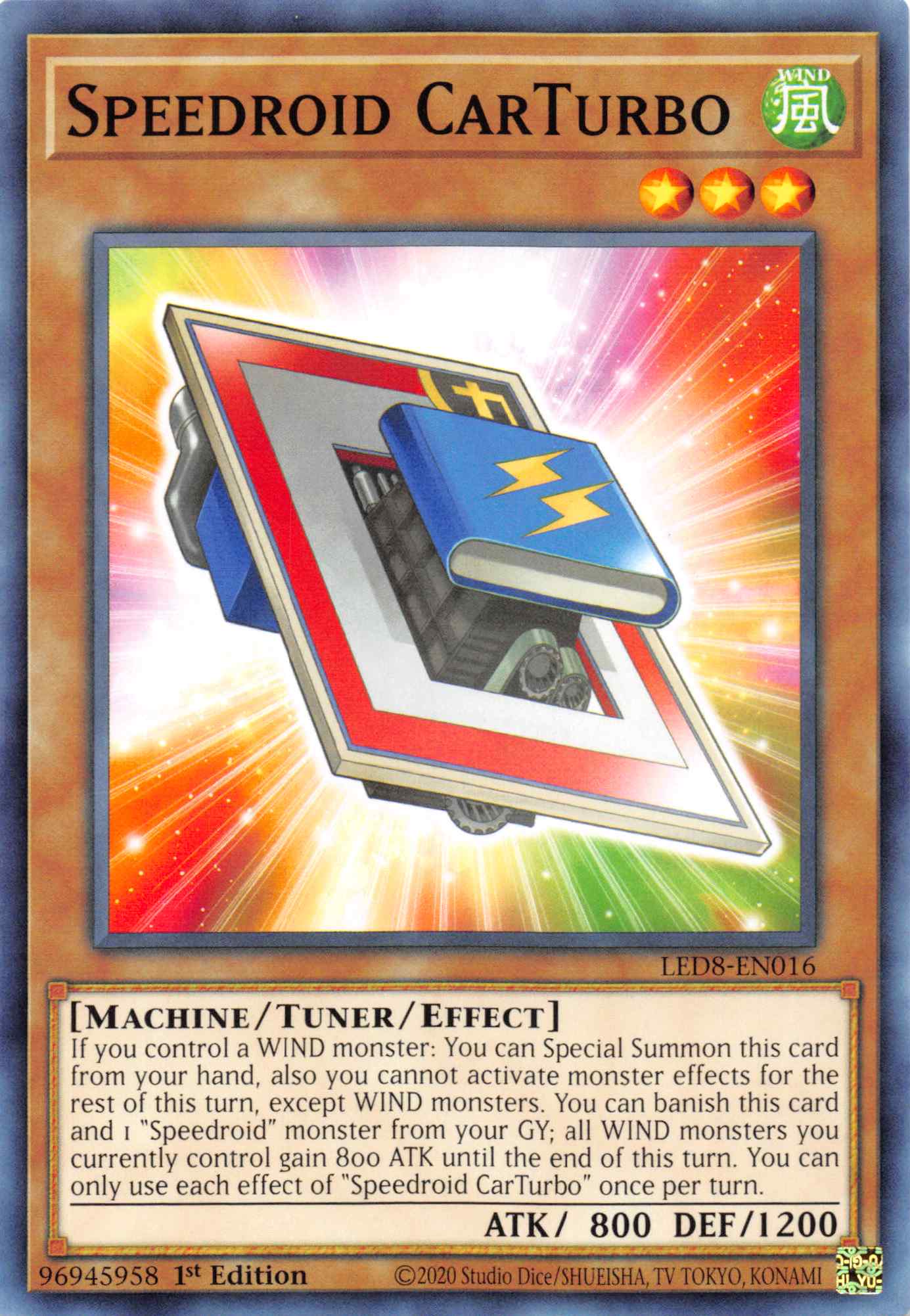 Speedroid CarTurbo [LED8-EN016] Common | Odin's Place