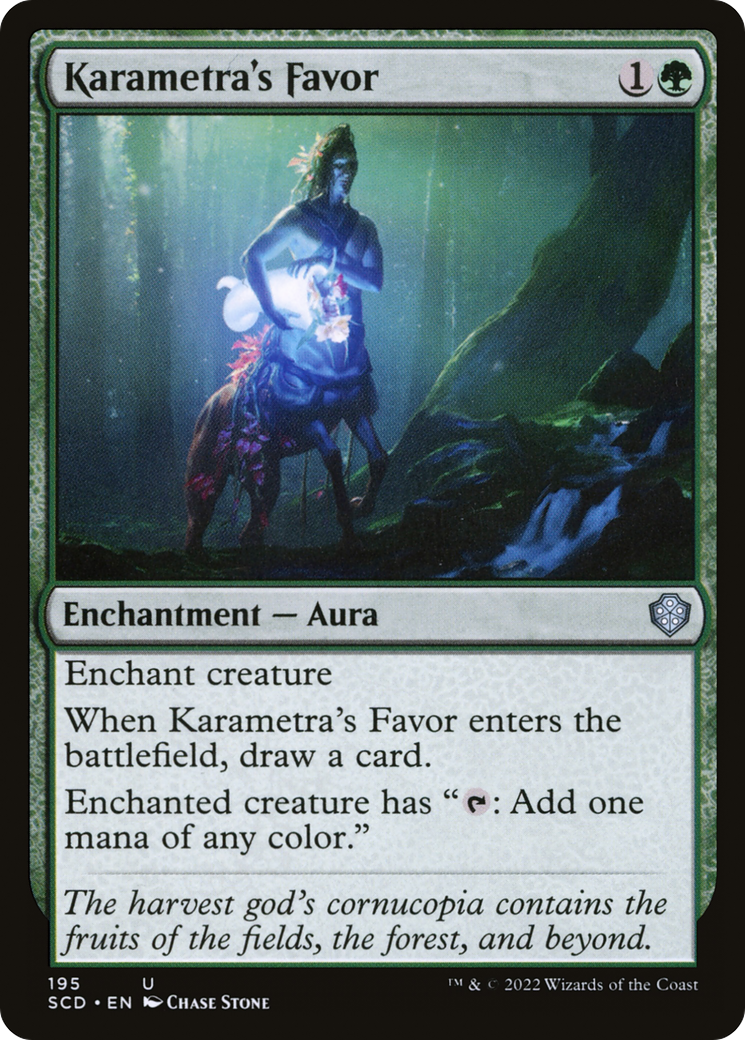 Karametra's Favor [Starter Commander Decks] | Odin's Place