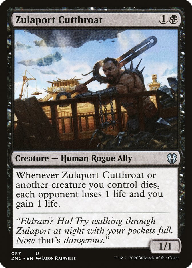 Zulaport Cutthroat [Zendikar Rising Commander] | Odin's Place