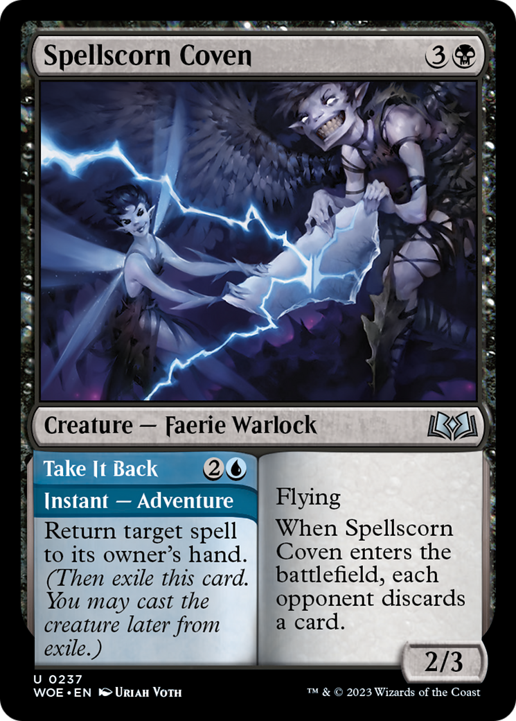 Spellscorn Coven // Take It Back [Wilds of Eldraine] | Odin's Place
