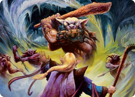 Den of the Bugbear (Dungeon Module) Art Card [Dungeons & Dragons: Adventures in the Forgotten Realms Art Series] | Odin's Place
