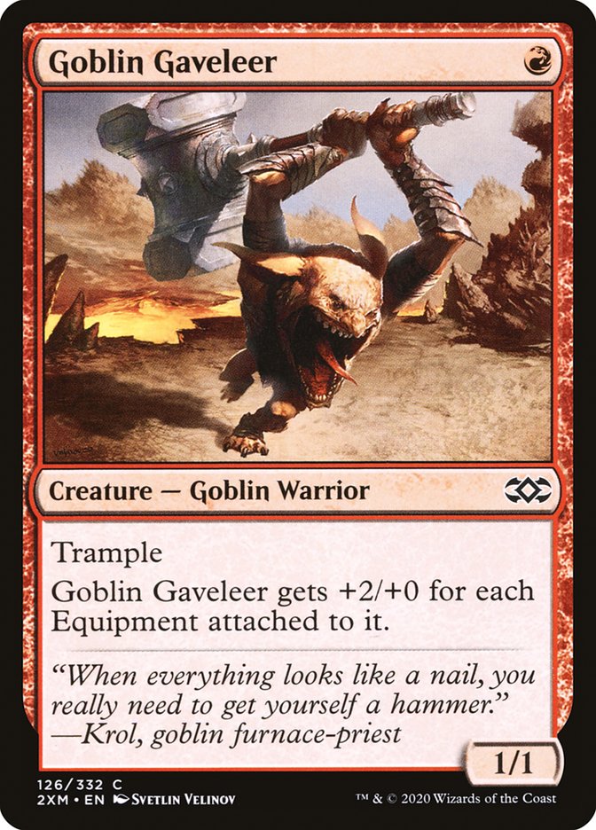 Goblin Gaveleer [Double Masters] | Odin's Place